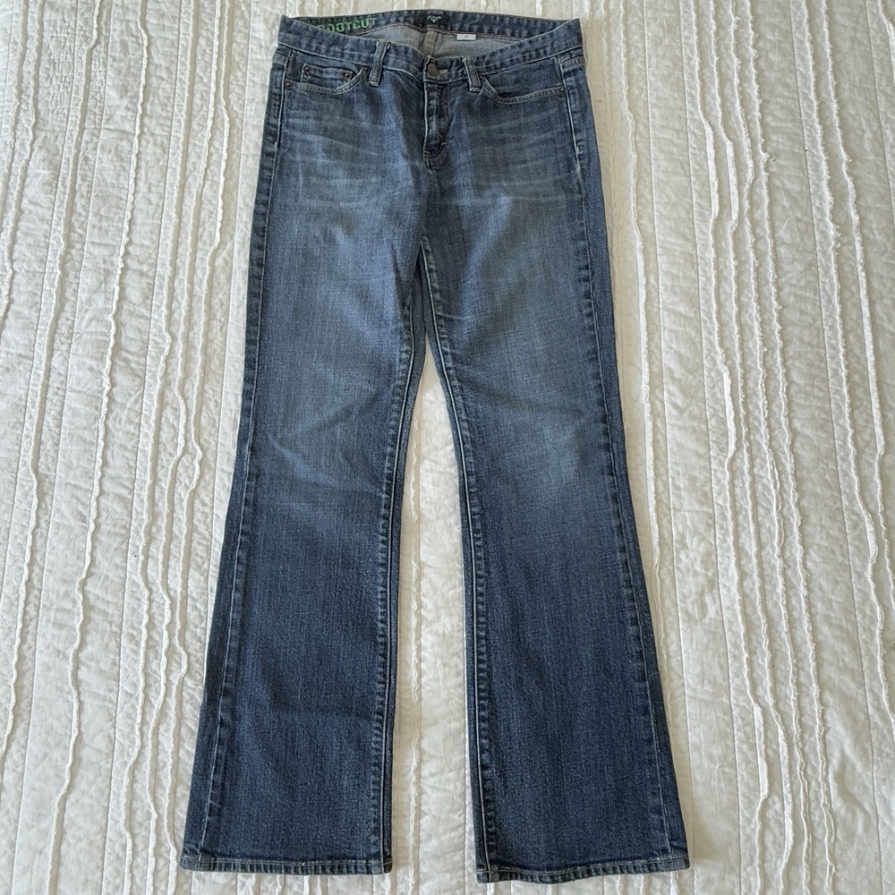 J.crew‎ Boot Cut Jeans Woman 31x30 Cowgirl Western Mid Rise